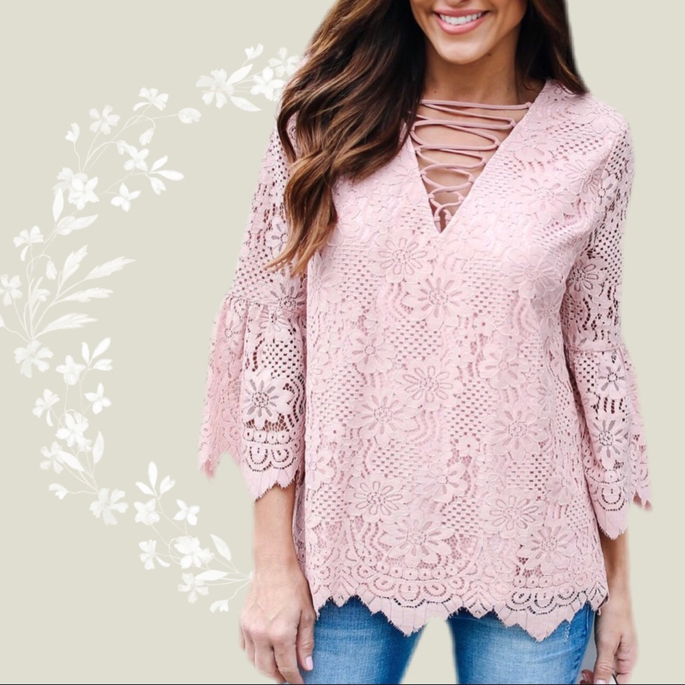 Lace inspiration in Blush - Picture 2 of 4